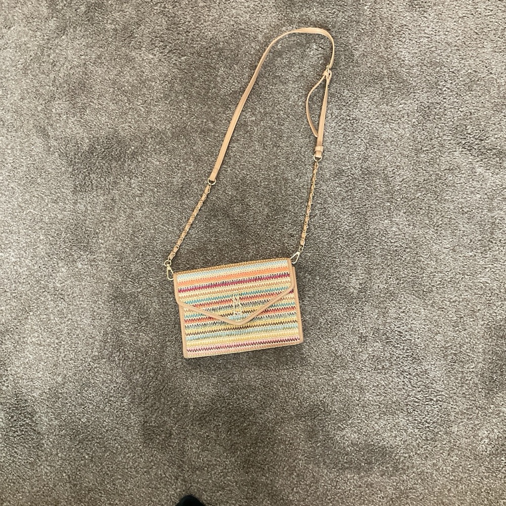 Steve Madden Colorful Striped Crossbody Bag
